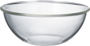 Hario Japan Heat Resistant Glass Shallow Bowl 2500Ml Buono Kitchen Mxpa-250-Bk Clear - YOYO JAPAN
