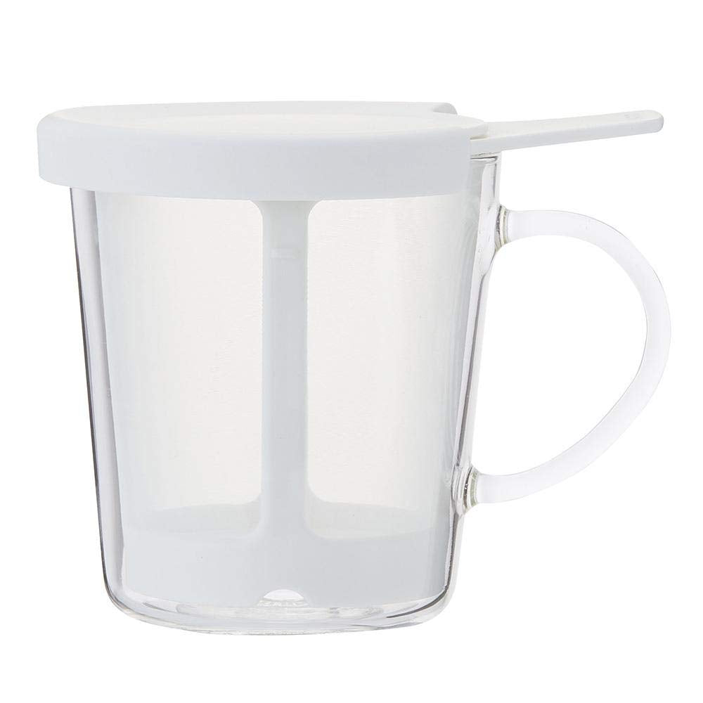 Hario One Cup Tea Maker 170ml White Oct-1-W - YOYO JAPAN