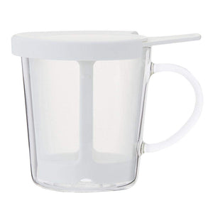 Hario One Cup Tea Maker 170ml White Oct-1-W - YOYO JAPAN