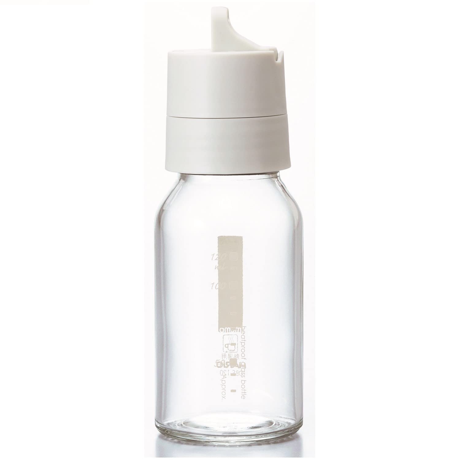 Hario One-Touch Dressing Bottle 120Ml Pale Gray Japan Odb-120-Pgr - YOYO JAPAN