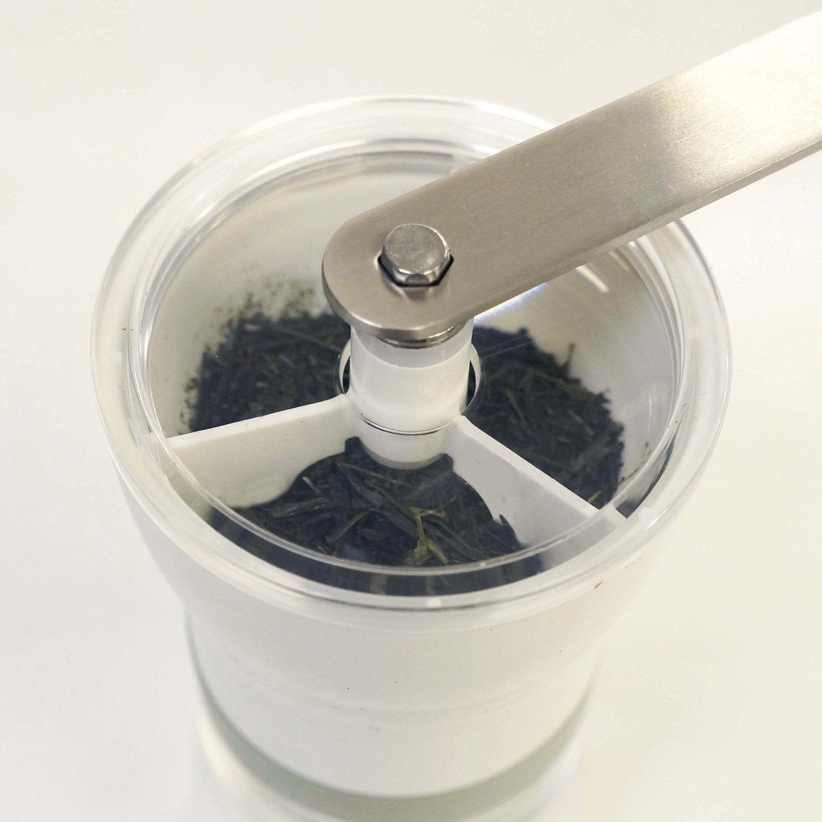 Hario Tea Mill Chaco Omc-1-Sg White Japan 13.7X6.4X17Cm - YOYO JAPAN