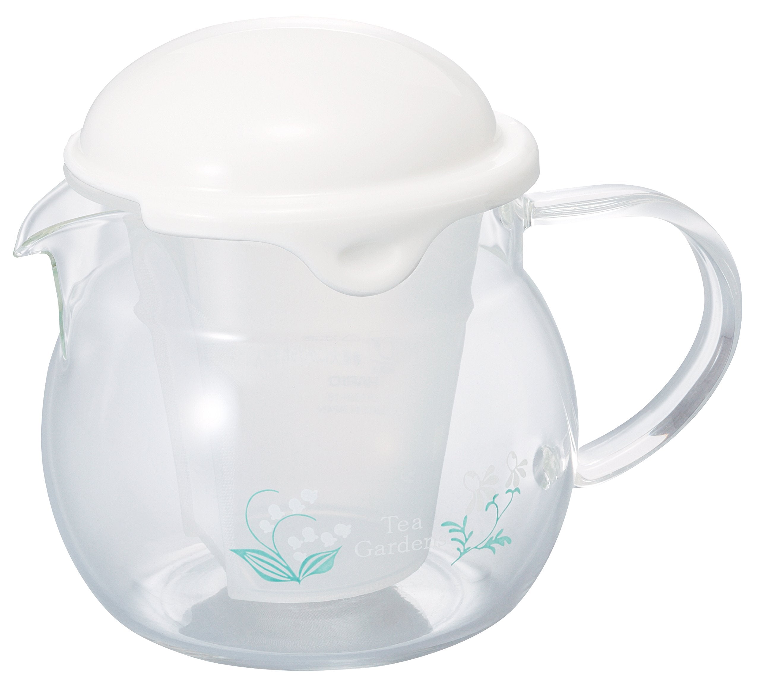 Hario Kirara 360Ml White Tea Pot - Made In Japan - YOYO JAPAN