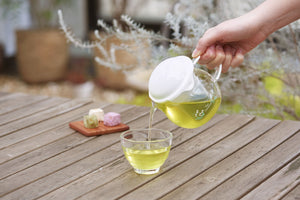 Hario Kirara 360Ml White Tea Pot - Made In Japan - YOYO JAPAN