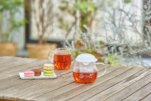 Hario Kirara 360Ml White Tea Pot - Made In Japan - YOYO JAPAN