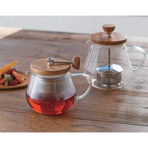 Hario Tior Wood 450Ml Teapot Japan - Teo-45-Ov - YOYO JAPAN