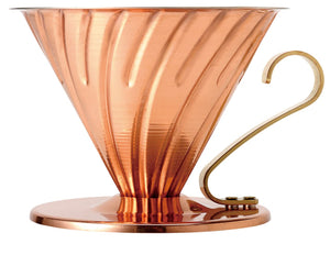 Hario V60 Copper Dripper 1-4Cups VDPR-02-CP - YOYO JAPAN