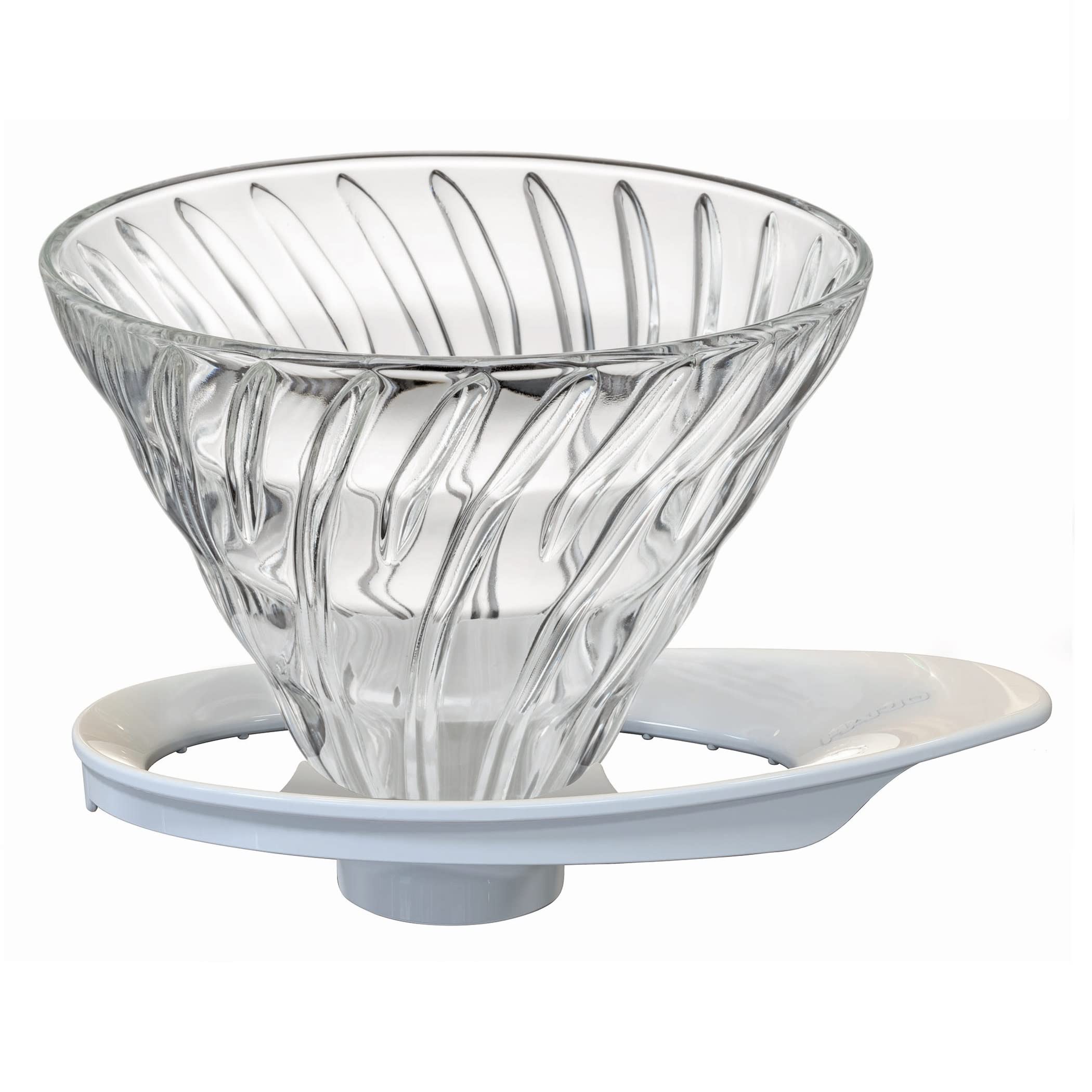 Hario V60 Glass Dripper 02 White 1-4Cups VDGR-02-W - YOYO JAPAN