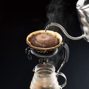 Hario V60 VDM-02-MB Coffee Dripper 1-4Cups Matte Black 9x14.5x12cm - YOYO JAPAN