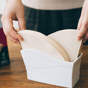 Hario V60 Coffee Maker Brown Misarashi 1-4 Cups Made In Japan Vcf-02-100Mk - YOYO JAPAN