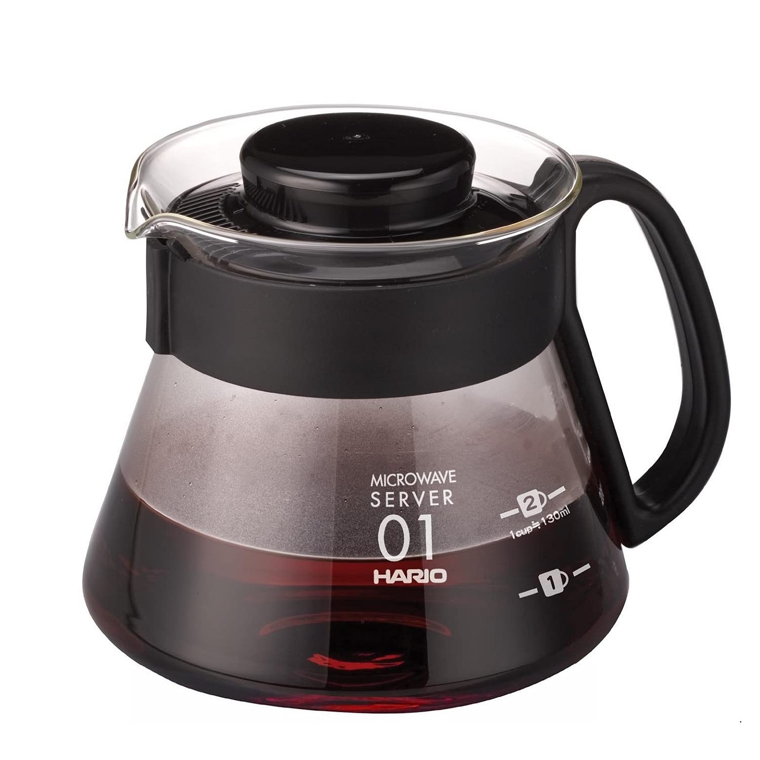 Hario V60 Range Server 360Ml Black - Japanese Made Xvd-36B - YOYO JAPAN