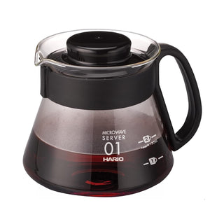 Hario V60 Range Server 360Ml Black - Japanese Made Xvd-36B - YOYO JAPAN