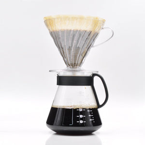 Hario V60 Range Server 800Ml Black Xvd-80B Made In Japan - YOYO JAPAN