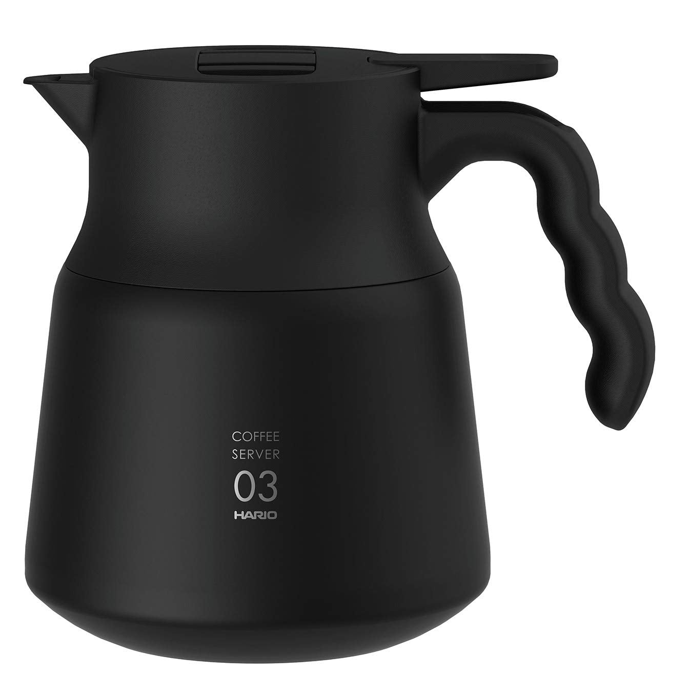 Hario V60 Thermal Stainless Server Plus 800Ml Japan Storage Capacity Black Vhsn-80-B - YOYO JAPAN