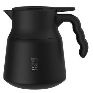 Hario V60 Thermal Stainless Server Plus 800Ml Japan Storage Capacity Black Vhsn-80-B - YOYO JAPAN