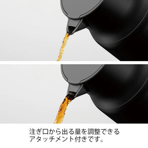 Hario V60 Thermal Stainless Steel Server 800Ml White Vhsn-80-W - Made In Japan - YOYO JAPAN