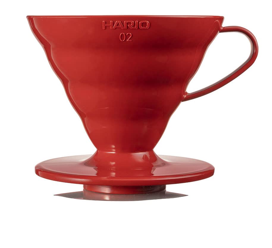 Hario V60 Dripper VDR-02-R Red 1-4 Cups Coffee - YOYO JAPAN