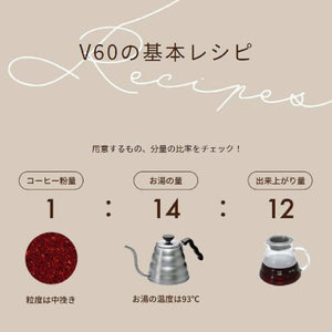 Hario V60 Dripper VDR-02-W White 1-4Cups Japan - YOYO JAPAN