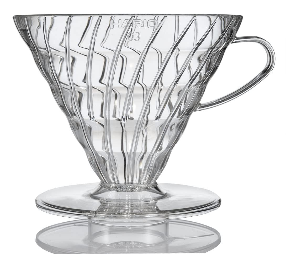 Hario V60 Transparent Dripper 03 VDR-03-T 1-6 Cup Coffee Japan - YOYO JAPAN