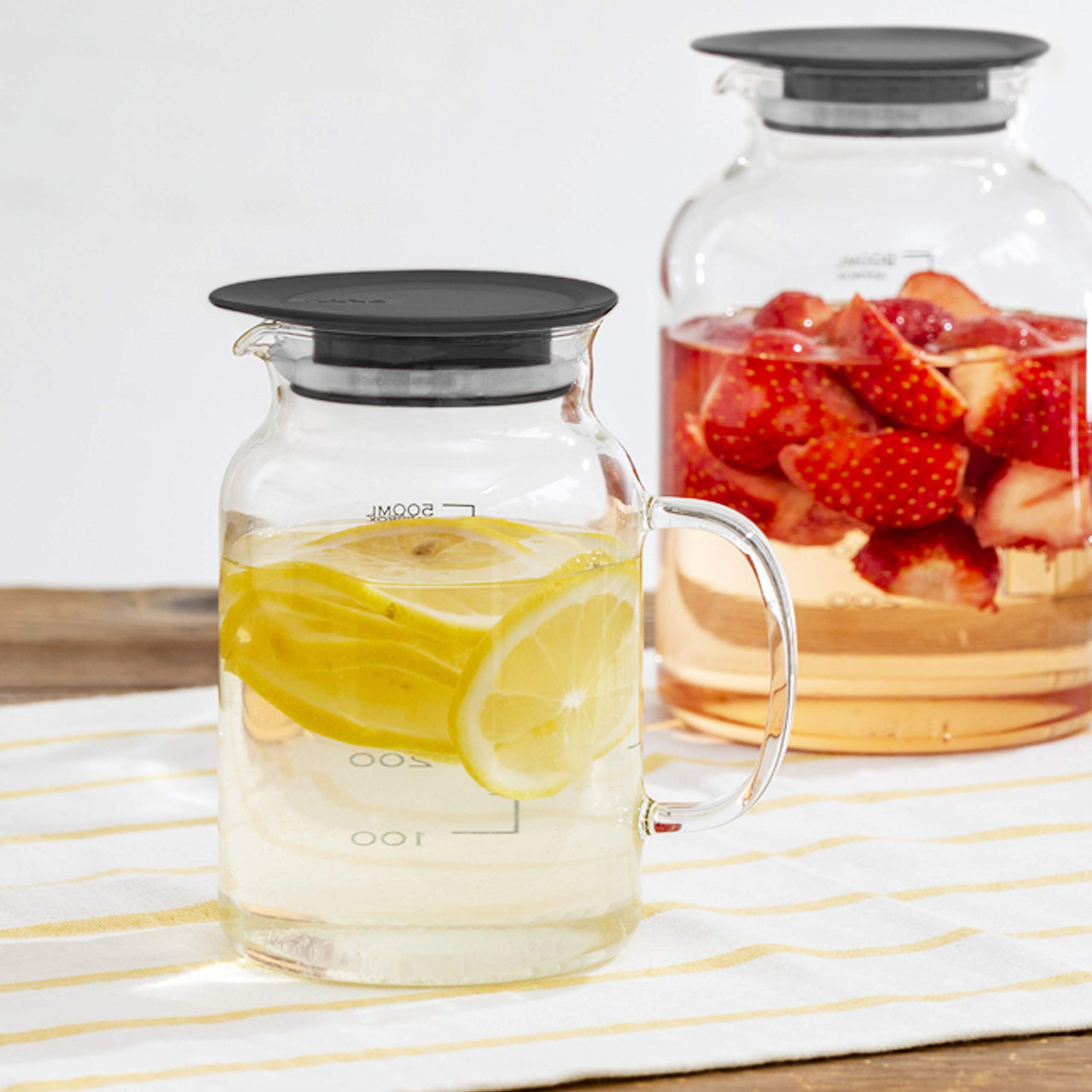 Hario Vfp-500-B Vinegar Storage Container 500Ml Black - Made In Japan - YOYO JAPAN