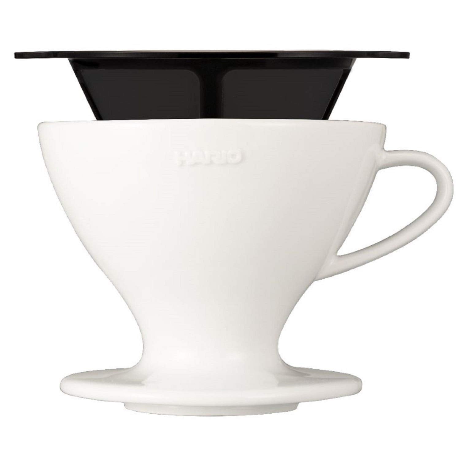 Hario Pete Licata Coffee Dripper W60 PDC-02-W 1-4Cups White Japan - YOYO JAPAN
