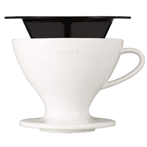 Hario Pete Licata Coffee Dripper W60 PDC-02-W 1-4Cups White Japan - YOYO JAPAN