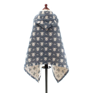 Hartwell Imabari 6-Layer Muslin Hooded Baby Bath Towel 110cm - YOYO JAPAN