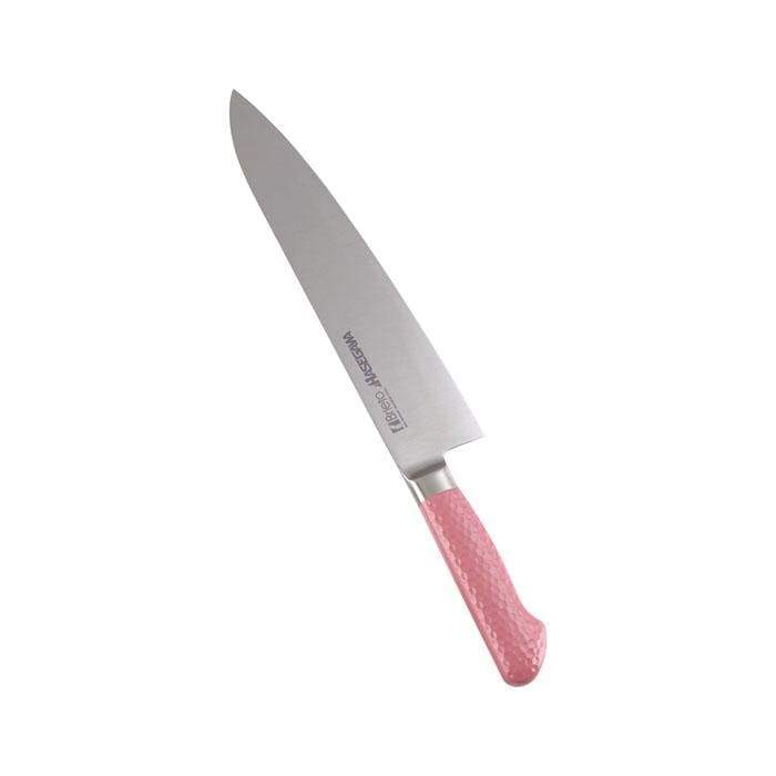 Hasegawa Stainless Steel Antibacterial Gyuto Knife Gyuto 210mm - Pink - YOYO JAPAN
