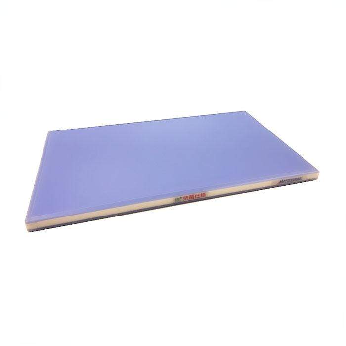 Hasegawa Wood Core Polyethylene Light-Weight Cutting Board 600x350mm - Blue - 18mm - YOYO JAPAN