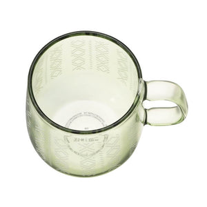 Heat resistant glass mug khaki 355ml - Japanese Starbucks - YOYO JAPAN
