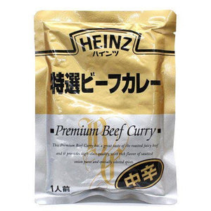 Heinz Japan Premium Beef Curry Sauce Medium-Hot 210g (Pack of 5) - YOYO JAPAN