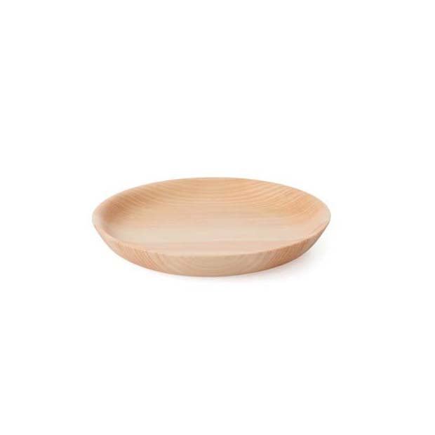 Hikiyose Wooden Plate Cypress - Medium - YOYO JAPAN