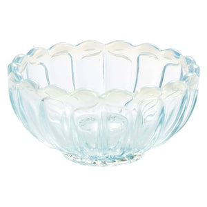 Hirota Glass Japan Yukinohana Blue Mini Bowl Soda-Lime Glass - YOYO JAPAN