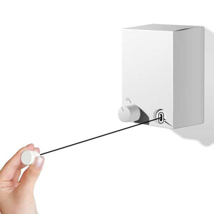 Homeme Indoor Clothesline 20Kg Capacity | Wall Hanging | 4.2M Length | Freely Stretchable | Slow Recovery | Waterproof | Rustproof | Japan - YOYO JAPAN