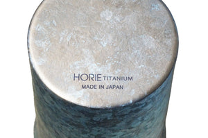 Horie Japan Tsubame Titanium Double Layer Tumbler Kiln Creation 290Cc Gradation Blue 2 Pcs Set - T13Km300Gbset - YOYO JAPAN