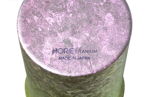 Horie Japan Tsubame Titanium Double Layer Tumbler Kiln Creation 290Cc Pink Set Of 2 - YOYO JAPAN