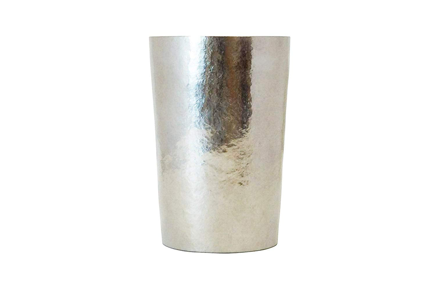 Horie T09Km270Mgsv Niigata Tsubame Titanium Double Tumbler Kiln Creation Light 270Cc Silver - Japan - YOYO JAPAN