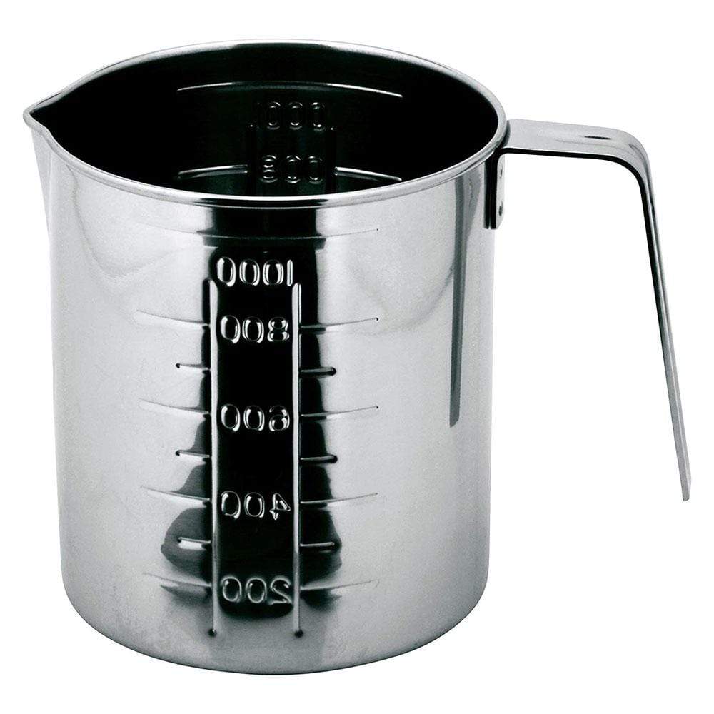 Ichibishi 18/8 Stainless Steel Nestable Measuring Cup 1000Ml Japan - YOYO JAPAN
