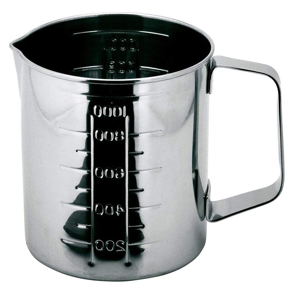 Ichibishi Mitsuwa 18-8 Stainless Measuring Cup 1L - Made In Japan - YOYO JAPAN