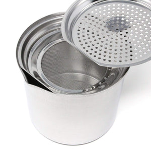 Ichibishi Stainless Steel Oil Storage Pot From Japan - Default Title - YOYO JAPAN