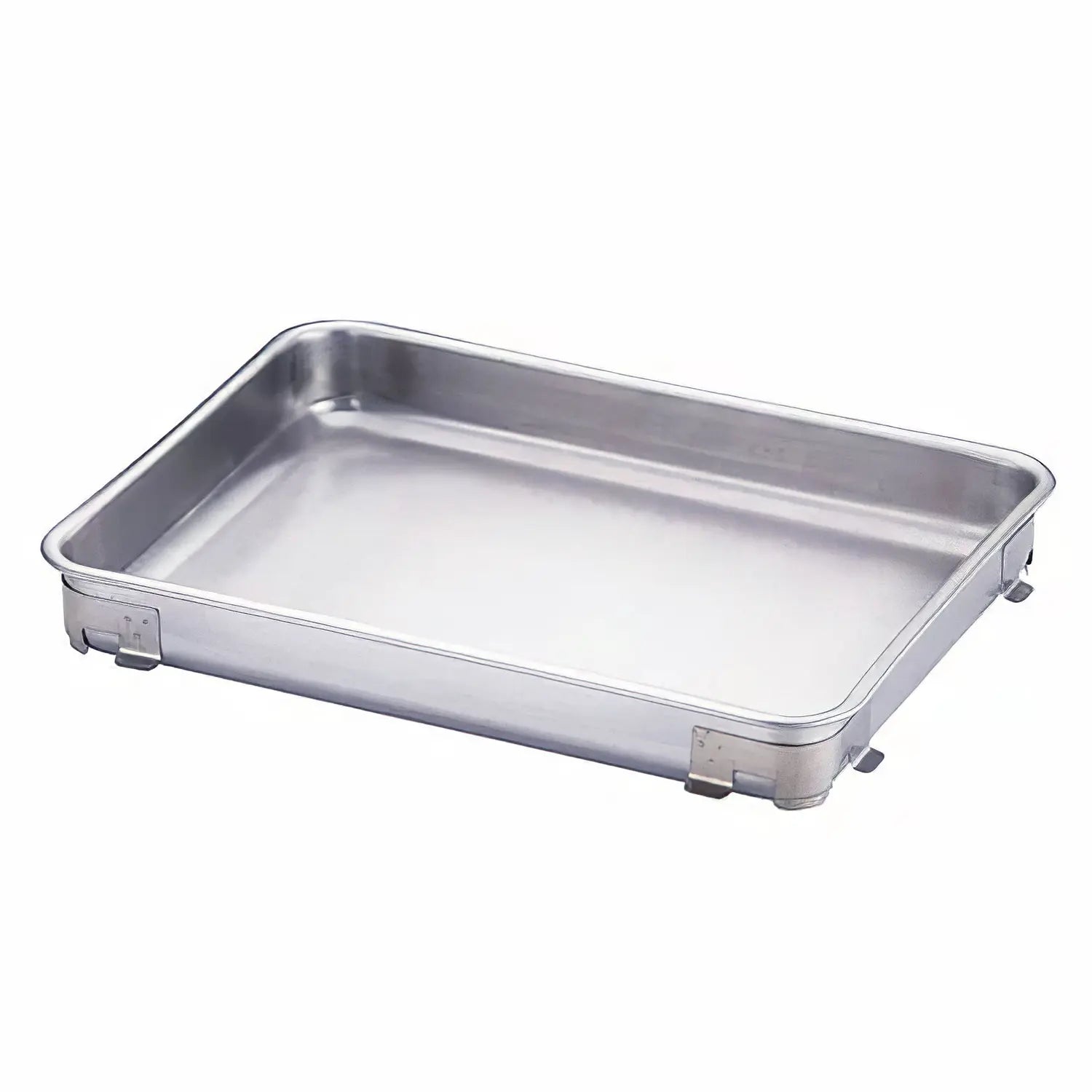Ikeda Eco-Clean Stainless Steel Stackable Tray For Perishables 480x340x45mm - Body - YOYO JAPAN