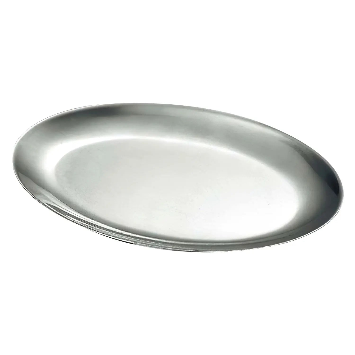 Ikeda Japan Stainless Steel Snack Plate 232X137X14Mm - YOYO JAPAN