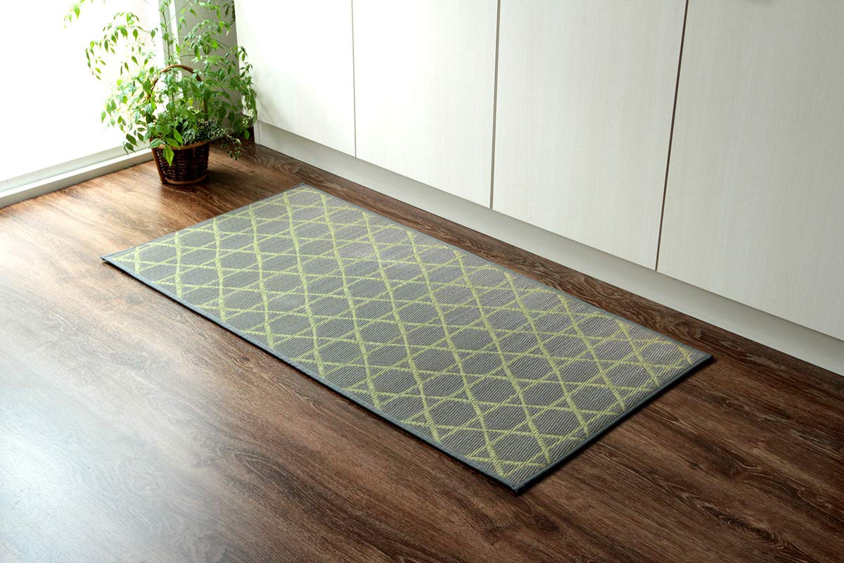 Ikehiko Corporation Igusa Mat Kitchen Mat From Japan Basket Mesh Approx. - YOYO JAPAN