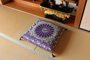 Ikehiko Corporation Japanese Buddhist Altar Sanzenin Reversible Gozenzabuton 68X70Cm #3118719 - YOYO JAPAN