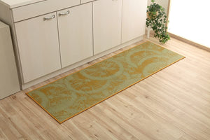 Ikehiko Corporation Japan Igusa Kitchen Mat Natural Material Stain Resistant Urethane 60X180Cm #4137319 - YOYO JAPAN
