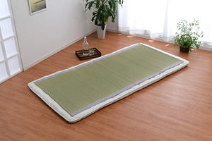 Ikehiko Corporation Gray Hiba Processing Rug Rush Sheets 88X180Cm Made In Japan #6508009 - YOYO JAPAN