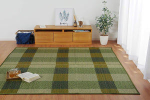 Ikehiko Corporation Japan Rush Rug Deodorant Carpet Rectangular Green - Approx. - YOYO JAPAN