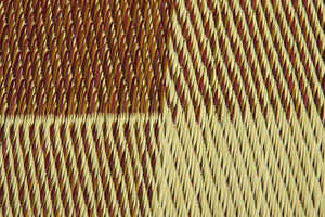 Ikehiko Rush Zabuton Block 2Pc Set 55X55Cm Brown Made In Japan #3128010 By Ikehiko Corp - YOYO JAPAN