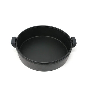 Ikenaga Induction Cast-Iron Sukiyaki Pan With Double Carrying Handles 28cm - YOYO JAPAN