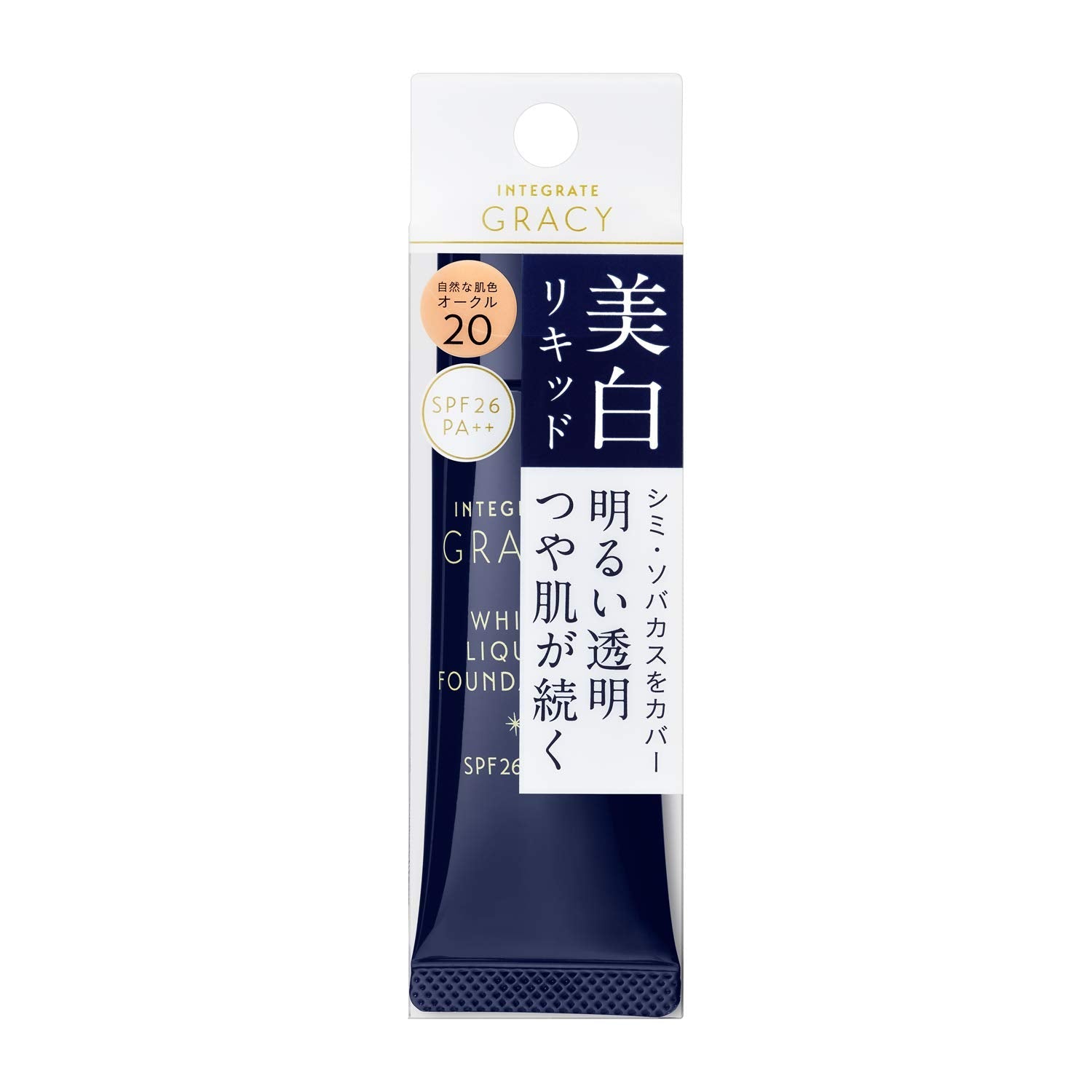 Shiseido Integrate Gracie White Liquid Foundation N SPF26/PA++ Ocher 20 25g - Liquid Foundation - YOYO JAPAN