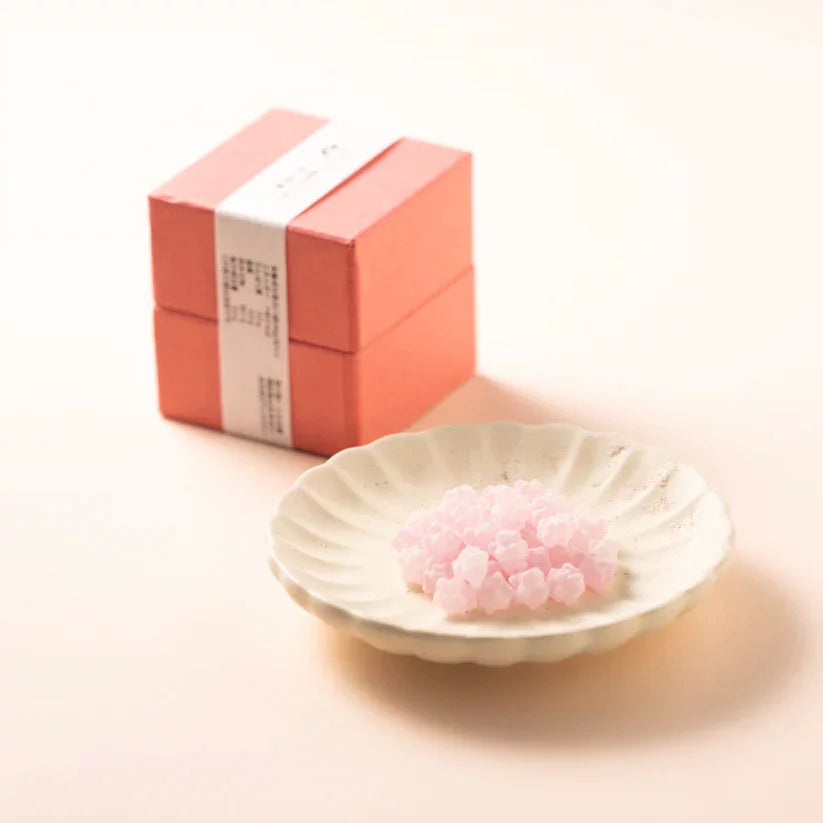 Irohaya Konpeito Peach Flavor Traditional Japanese Sugar Candy 40g - YOYO JAPAN
